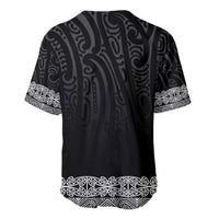 New Zealand Maori Kowhaiwhai Baseball Jersey Pango Maui and Mangopare