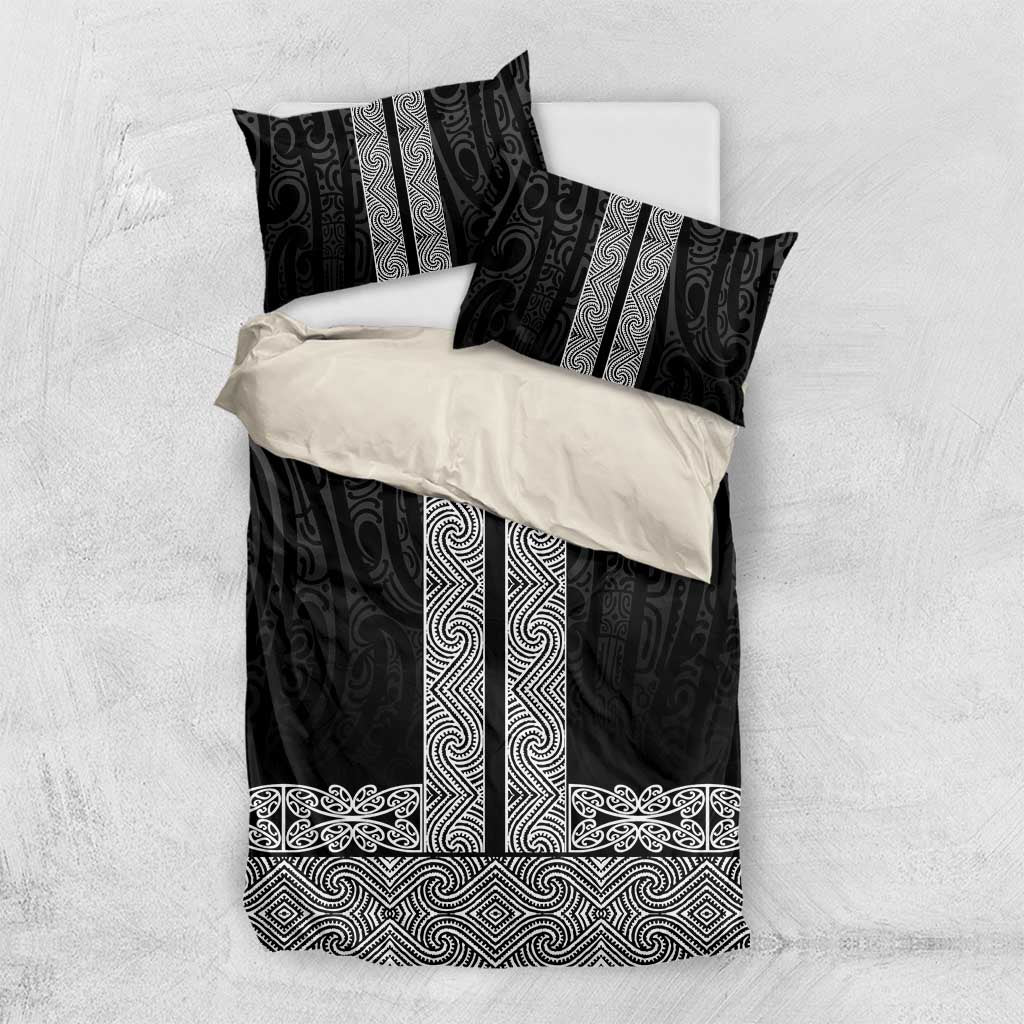 New Zealand Maori Kowhaiwhai Bedding Set Pango Maui and Mangopare