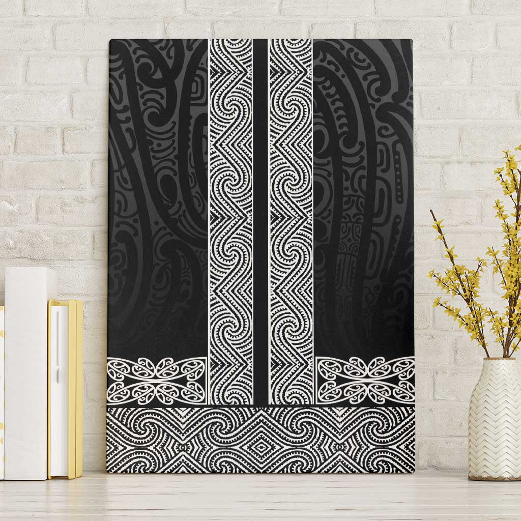 New Zealand Maori Kowhaiwhai Canvas Wall Art Pango Maui and Mangopare