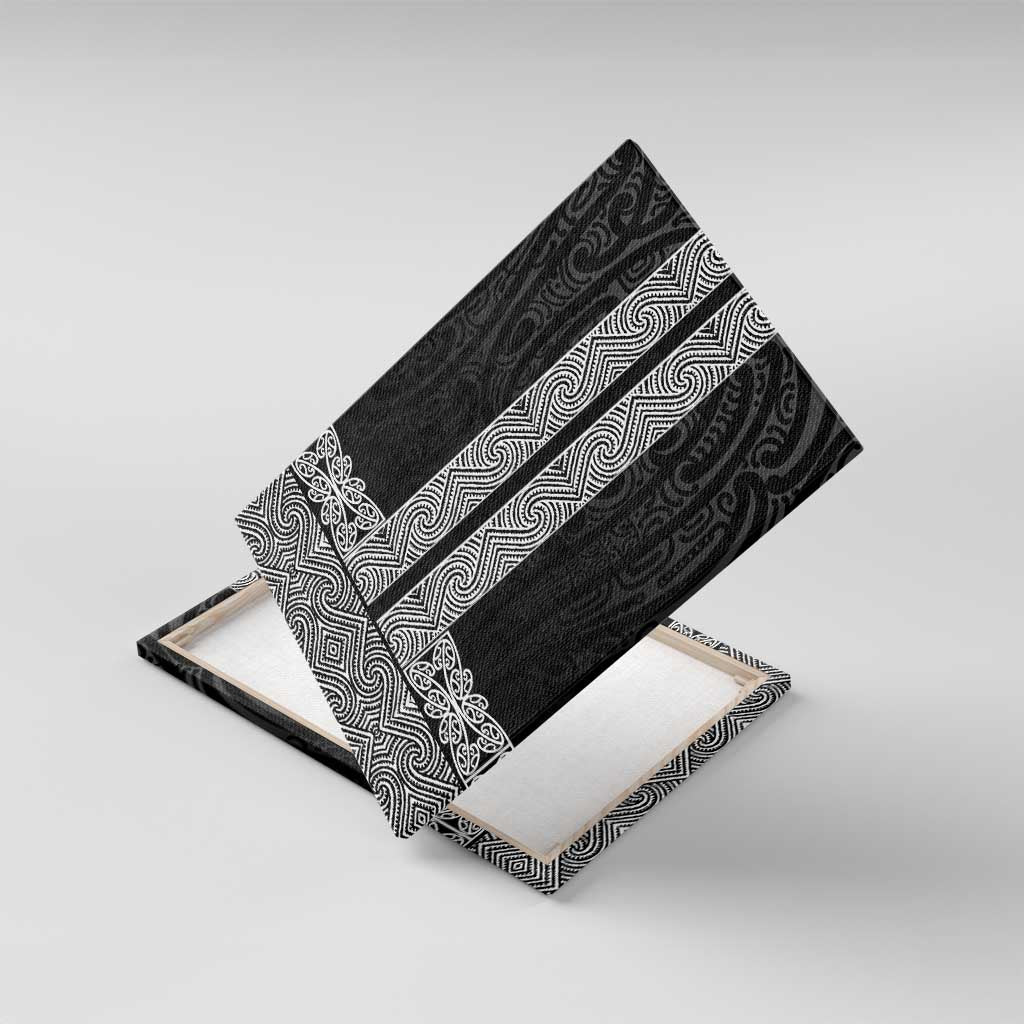 New Zealand Maori Kowhaiwhai Canvas Wall Art Pango Maui and Mangopare