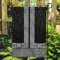 New Zealand Maori Kowhaiwhai Garden Flag Pango Maui and Mangopare