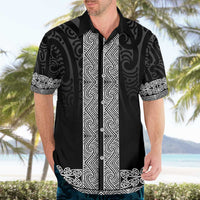 New Zealand Maori Kowhaiwhai Hawaiian Shirt Pango Maui and Mangopare