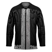 New Zealand Maori Kowhaiwhai Hockey Jersey Pango Maui and Mangopare - Polynesian Pride