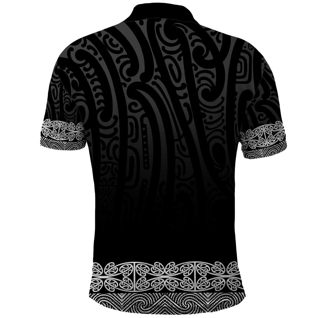 New Zealand Maori Kowhaiwhai Polo Shirt Pango Maui and Mangopare