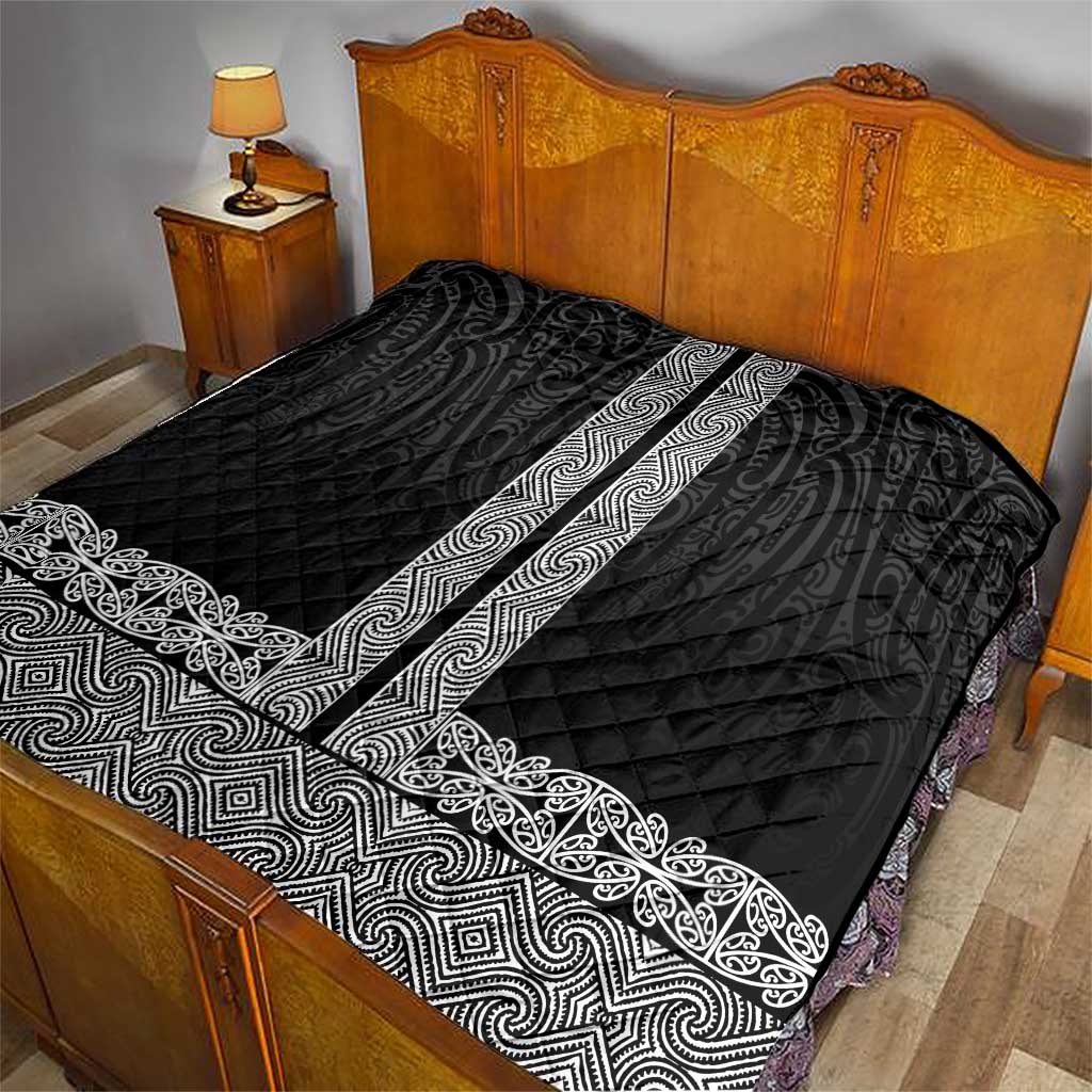 New Zealand Maori Kowhaiwhai Quilt Pango Maui and Mangopare
