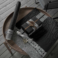 New Zealand Maori Kowhaiwhai Wrapping Paper Pango Maui and Mangopare - Polynesian Pride