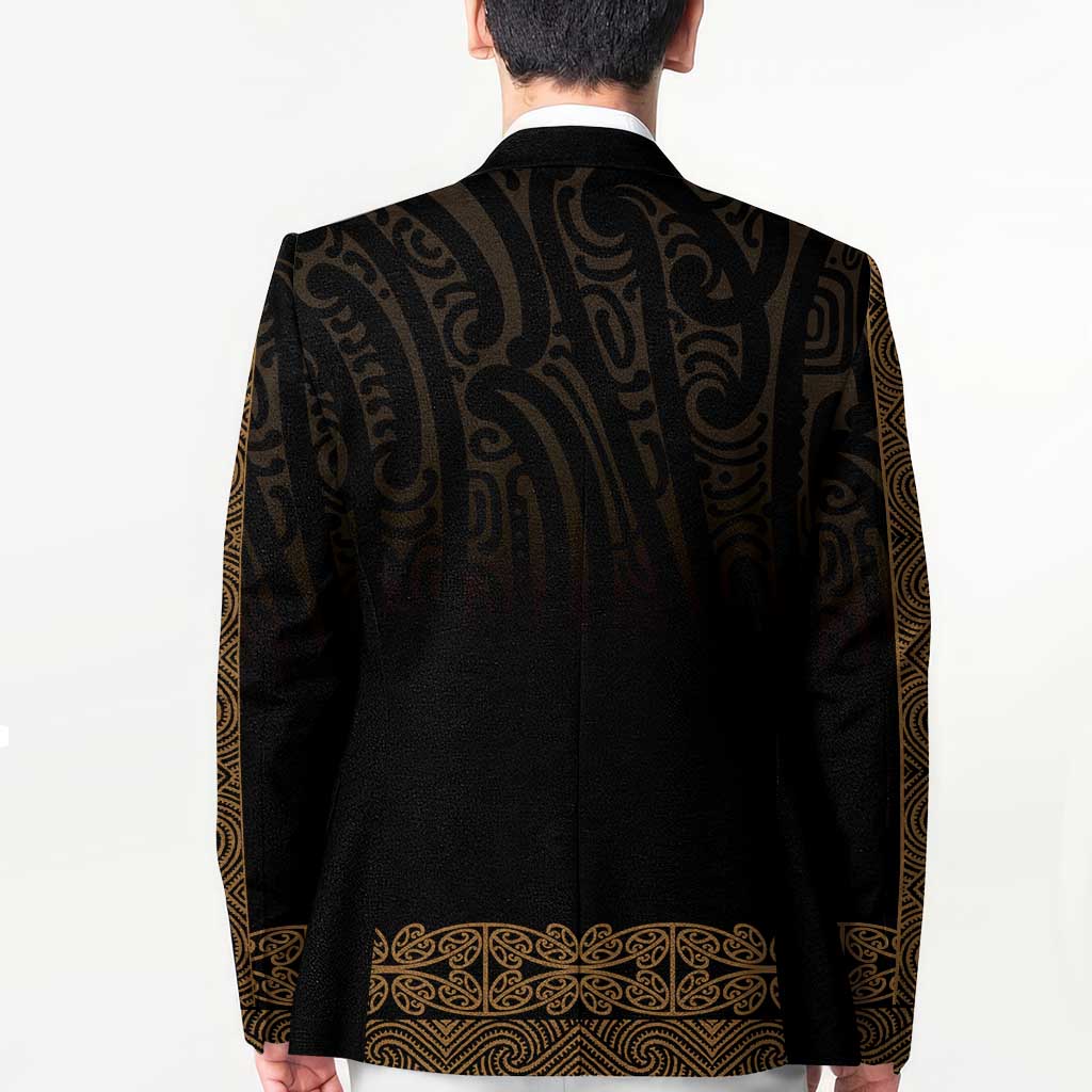New Zealand Maori Kowhaiwhai Blazer Parauri Maui and Mangopare - Polynesian Pride