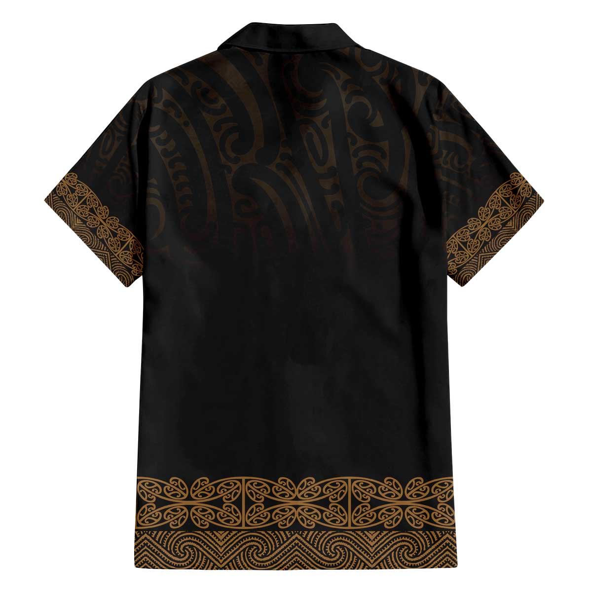New Zealand Maori Kowhaiwhai Family Matching Off The Shoulder Long Sleeve Dress and Hawaiian Shirt Parauri Maui and Mangopare