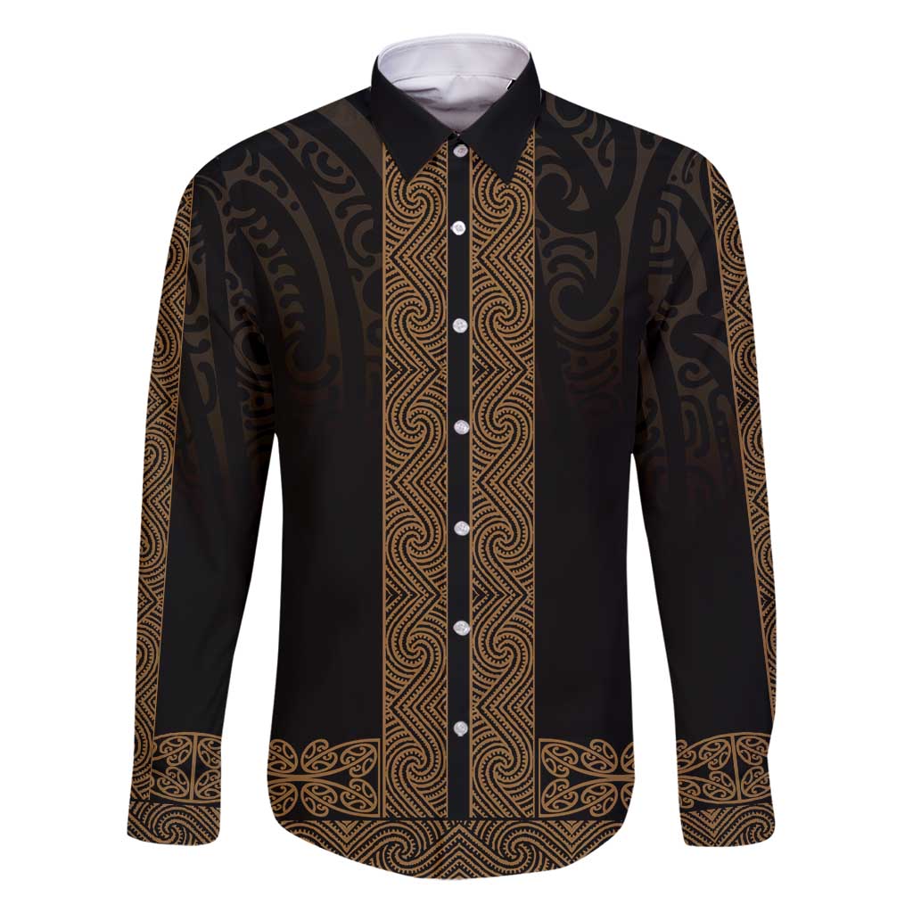 New Zealand Maori Kowhaiwhai Family Matching Off Shoulder Short Dress and Hawaiian Shirt Parauri Maui and Mangopare