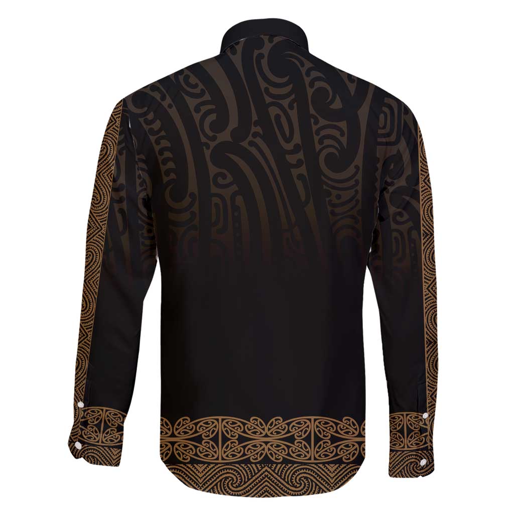 New Zealand Maori Kowhaiwhai Family Matching Short Sleeve Bodycon Dress and Hawaiian Shirt Parauri Maui and Mangopare