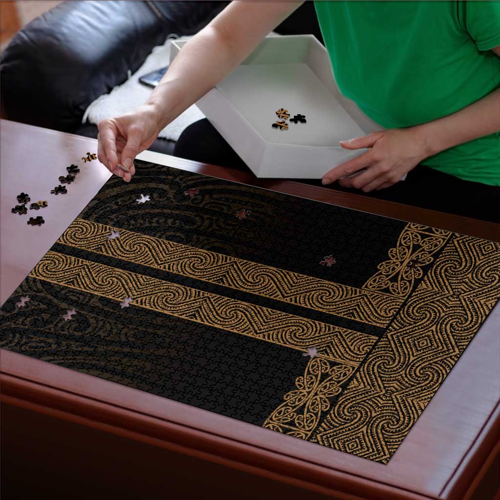 New Zealand Maori Kowhaiwhai Puzzle Parauri Maui and Mangopare - Polynesian Pride