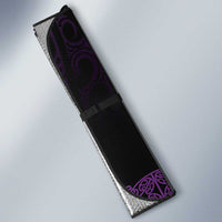 New Zealand Maori Kowhaiwhai Auto Sun Shade Waiporoporo Maui and Mangopare LT9 - Polynesian Pride