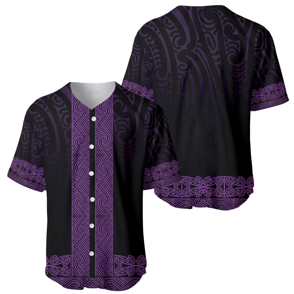 New Zealand Maori Kowhaiwhai Baseball Jersey Waiporoporo Maui and Mangopare