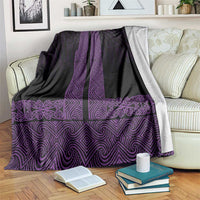 New Zealand Maori Kowhaiwhai Blanket Waiporoporo Maui and Mangopare