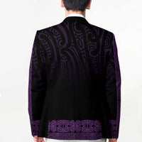 New Zealand Maori Kowhaiwhai Blazer Waiporoporo Maui and Mangopare - Polynesian Pride
