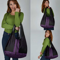 New Zealand Maori Kowhaiwhai Grocery Bag Waiporoporo Maui and Mangopare