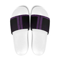 New Zealand Maori Kowhaiwhai Slide Sandals Waiporoporo Maui and Mangopare - Polynesian Pride