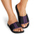 New Zealand Maori Kowhaiwhai Slide Sandals Waiporoporo Maui and Mangopare - Polynesian Pride
