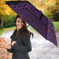 New Zealand Maori Kowhaiwhai Umbrella Waiporoporo Maui and Mangopare - Polynesian Pride