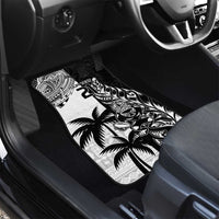 Custom Fiji New Zealand Car Mats Maori mix Tapa Pattern Version