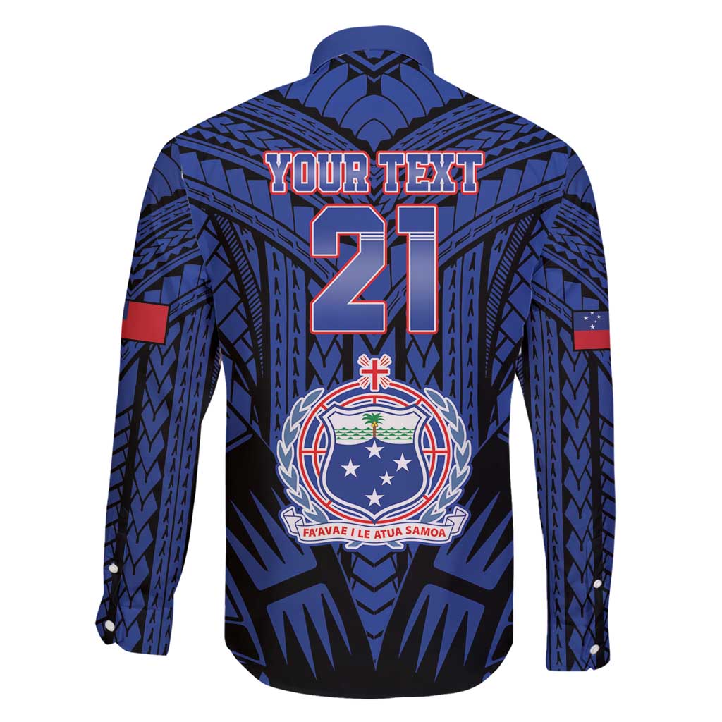 Custom Manu Samoa Sevens Rugby Family Matching Short Sleeve Bodycon Dress and Hawaiian Shirt Samoan Tribal Tattoo