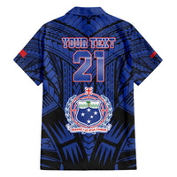 Custom Manu Samoa Sevens Rugby Family Matching Tank Maxi Dress and Hawaiian Shirt Samoan Tribal Tattoo