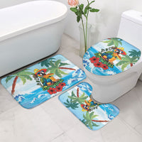 Funny Parrot Margarita Five O'clock Somewhere Bathroom Set LT9 - Polynesian Pride