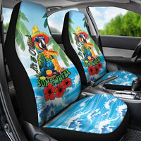 Funny Parrot Margarita Five O'clock Somewhere Car Seat Cover LT9 - Polynesian Pride