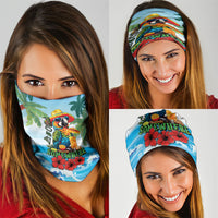 Funny Parrot Margarita Five O'clock Somewhere Neck Gaiter LT9 - Polynesian Pride