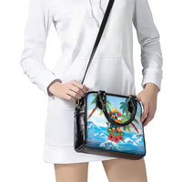 Funny Parrot Margarita Five O'clock Somewhere Shoulder Handbag LT9 - Polynesian Pride