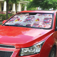 Hawaii Flamingo Hello Summer Auto Sun Shade Hawaiian Quilt Pattern LT9 - Polynesian Pride