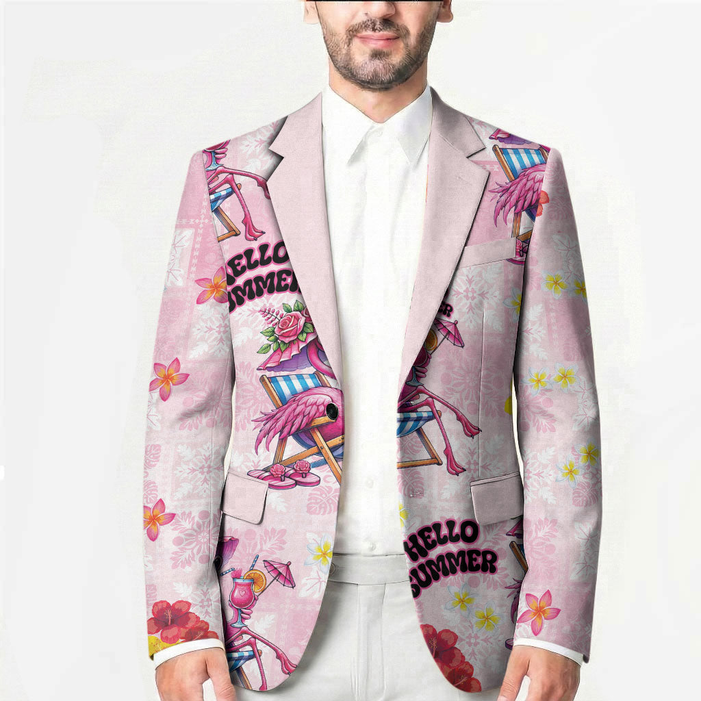 Hawaii Flamingo Hello Summer Blazer Hawaiian Quilt Pattern LT9 - Polynesian Pride