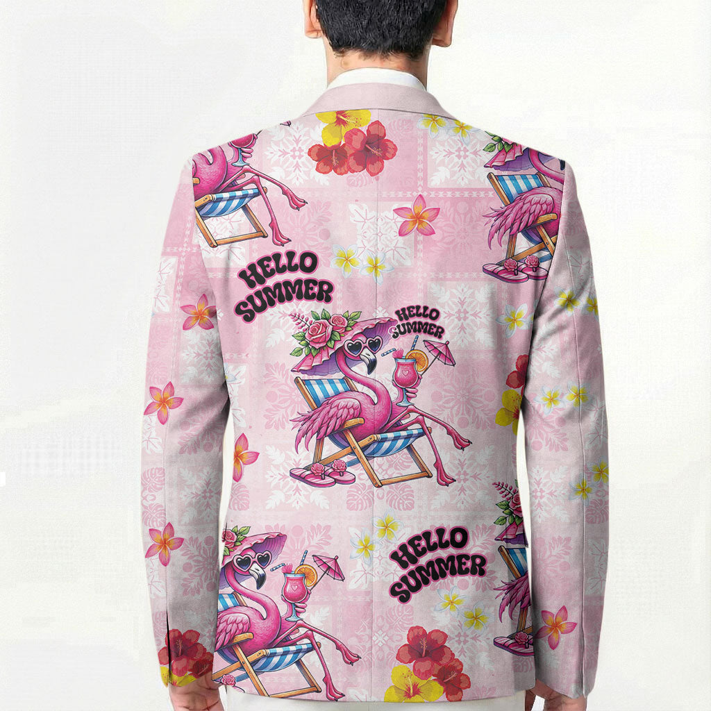 Hawaii Flamingo Hello Summer Blazer Hawaiian Quilt Pattern LT9 - Polynesian Pride