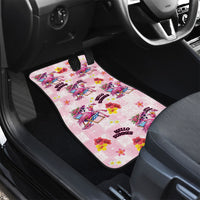 Hawaii Flamingo Hello Summer Car Mats Hawaiian Quilt Pattern LT9 - Polynesian Pride