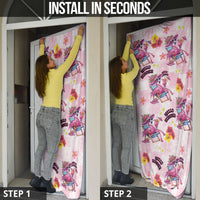 Hawaii Flamingo Hello Summer Door Cover Hawaiian Quilt Pattern LT9 - Polynesian Pride