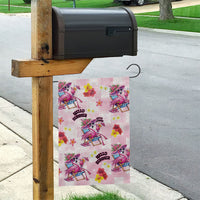 Hawaii Flamingo Hello Summer Garden Flag Hawaiian Quilt Pattern LT9 - Polynesian Pride