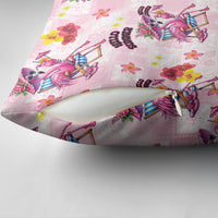 Hawaii Flamingo Hello Summer Pillow Cover Hawaiian Quilt Pattern LT9 - Polynesian Pride