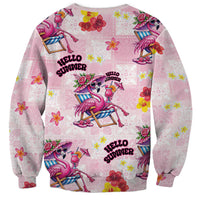 Hawaii Flamingo Hello Summer Sweatshirt Hawaiian Quilt Pattern LT9 - Polynesian Pride
