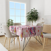 Hawaii Flamingo Hello Summer Tablecloth Hawaiian Quilt Pattern LT9 - Polynesian Pride