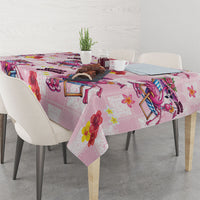 Hawaii Flamingo Hello Summer Tablecloth Hawaiian Quilt Pattern LT9 - Polynesian Pride