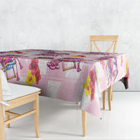 Hawaii Flamingo Hello Summer Tablecloth Hawaiian Quilt Pattern LT9 - Polynesian Pride