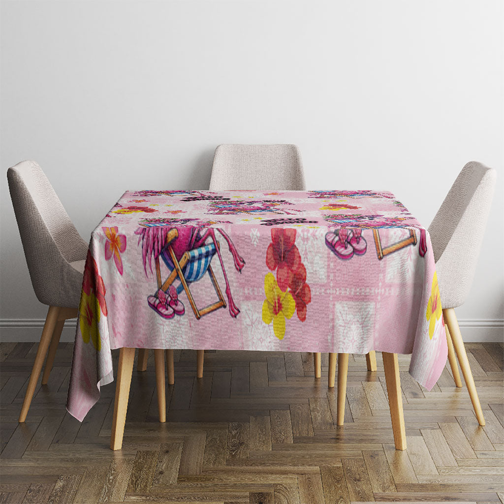 Hawaii Flamingo Hello Summer Tablecloth Hawaiian Quilt Pattern LT9 - Polynesian Pride