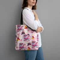 Hawaii Flamingo Hello Summer Tote Bag Hawaiian Quilt Pattern LT9 - Polynesian Pride