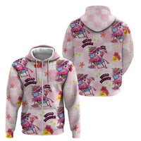Hawaii Flamingo Hello Summer Zip Hoodie Hawaiian Quilt Pattern LT9 - Polynesian Pride