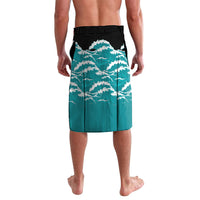 Vintage Santa Claus Surfing Summer Lavalava Mele Kalikimaka i Iulai! LT9 - Polynesian Pride
