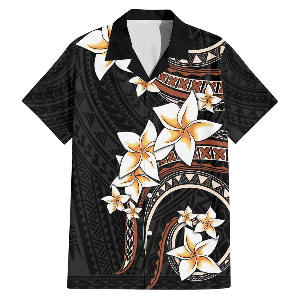 Vintage Plumeria Pacific Floral Family Matching Mermaid Dress and Hawaiian Shirt