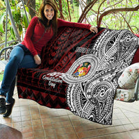 Personalised Tonga Constitution Day 1875 Quilt Polynesian Tribal Tattoo LT9 - Polynesian Pride