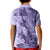 Polynesia Kid Polo Shirt Hibiscus and Hawaiian Tribal Tattoo Retro Style Violet Color LT9 - Polynesian Pride