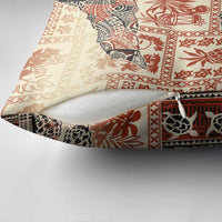 Hawaii Beige Version Pillow Cover Aloha Tribal Pattern - Polynesian Pride