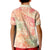 Hawaii Kid Polo Shirt Aloha Tribal Pattern Sweat Pink Ombre LT9 - Polynesian Pride